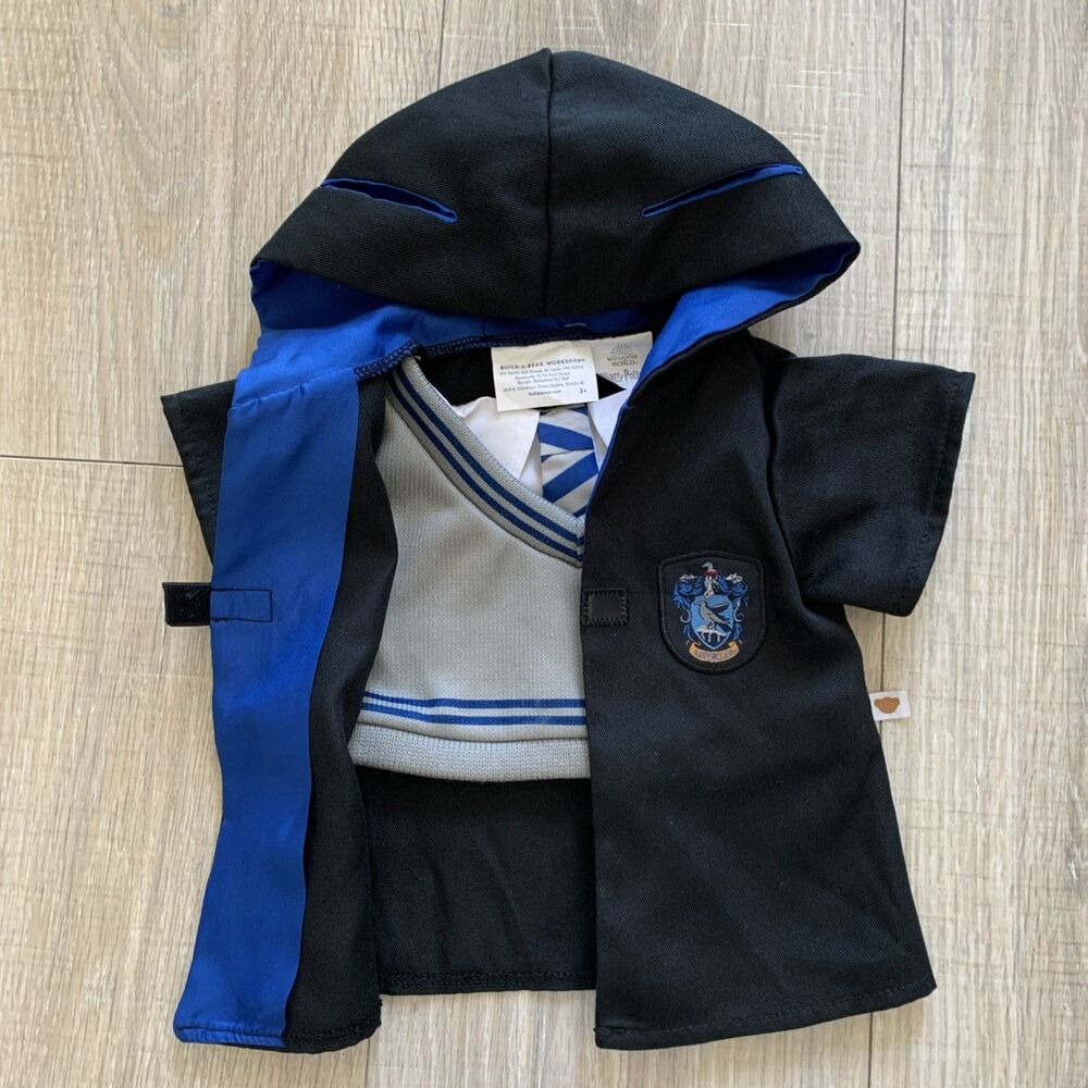 Build A Bear BAB Harry Potter Ravenclaw Robe Sweater Tie Shirt One Piece